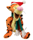 X'mas Tigger, Vintage Disney Plush, Winnie the Pooh, 9"