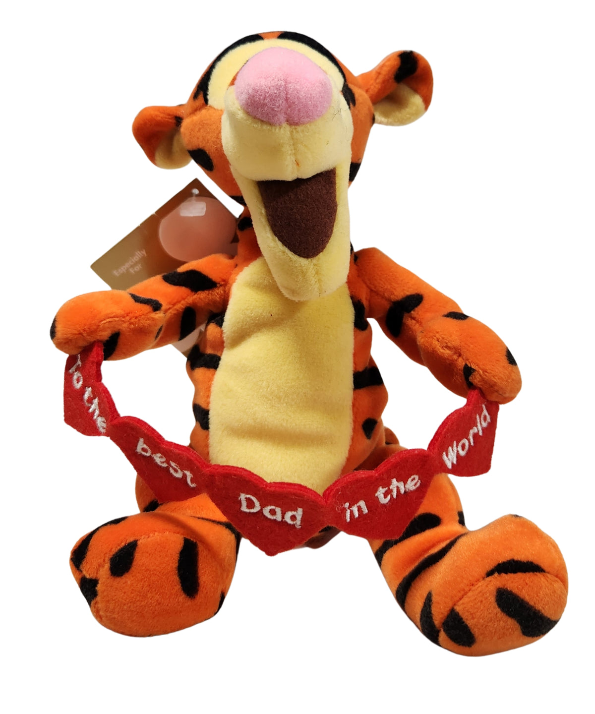 Father's Day Tigger, Vintage Disney Plush, Winnie the Pooh, 9