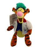 Mad Scientist Tigger, Vintage Disney Plush, Winnie the Pooh, 9"