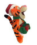 Holiday Tigger, Vintage Disney Plush, Winnie the Pooh, 11"