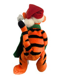Holiday Tigger, Vintage Disney Plush, Winnie the Pooh, 11"