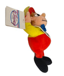 Tweedle Dee, Vintage Disney Plush, Alice in Wonderland, 8"
