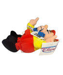 Tweedle Dee & Tweedle Dum, Vintage Disney Plush, Alice in Wonderland, 6.5"