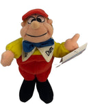 Tweedle Dum, Vintage Disney Plush, Alice in Wonderland, 8"