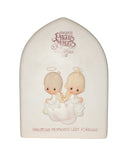 Precious Moments Plaque E-0102, But Love Goes on Forever