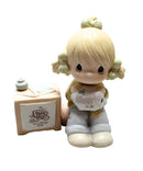 Precious Moments Figurine E-0104, Join In On The Blessings, Symbol of Membership