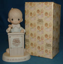 Precious Moments: E0303 Let Us Call the Club to Order | Collectors Club