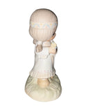 Precious Moments Figurine E-1380/G, His Burden is Light, Original 21, Girl