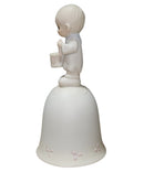 Precious Moments Bell E-2358, I'll Play My Drum for Him, Dated 1982