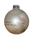 Precious Moments Ornament E2470, Wishing You a Season Filled with Joy, Glass Ball