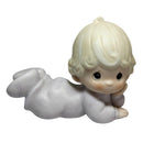 Precious Moments: E-2852F Baby Girl Lying Down