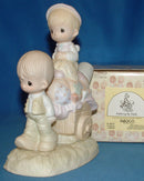 Precious Moments: E-3117 Walking By Faith