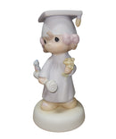 Precious Moments Figurine E4721DB, The Lord Bless You and Keep You (Blonde)