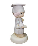 Precious Moments Figurine E4721DB, The Lord Bless You and Keep You (Blonde)