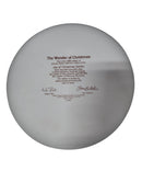 Precious Moments E-5396, The Wonder of Christmas- Plate- 1984