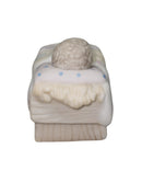 Precious Moments Figurine E-5619, Come Let us Adore Him- Baby Jesus in Manger