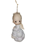 Precious Moments Ornament E-5627, But Love Goes on Forever