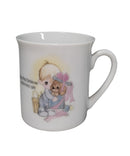 Precious Moments E5846/B, Baby's First Christmas Mug- 1981