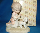 Precious Moments: E-7161 His Sheep Am I