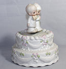 Precious Moments: E7180 Wedding Cake - Music Box