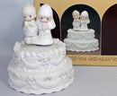 Precious Moments: E7180 Wedding Cake - Music Box