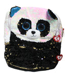 Ty Fashion - Bamboo the Panda Bear, Glitter Eyes, Flippables Square Backpack