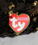 Ty Fashion - Brutus the Dog, Glitter Eyes, Flippables Square Backpack