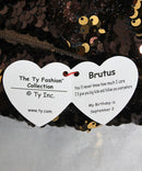 Ty Fashion - Brutus the Dog, Glitter Eyes, Flippables Square Backpack