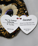 Ty Fashion- Coconut the Monkey, Glitter Eyes, Wristlet Purse