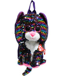 Ty Fashion - Dotty the Leopard, Glitter Eyes, Flippables Sequin Backpack