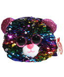 Ty Fashion- Dotty the Rainbow Leopard, Glitter Eyes, Wristlet Purse