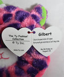 Ty Fashion- Gilbert the Giraffe, Glitter Eyes, Wristlet Purse
