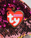 Ty Fashion- Gilda the Flamingo, Glitter Eyes, Wristlet Purse