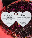 Ty Fashion- Gilda the Flamingo, Glitter Eyes, Wristlet Purse