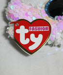 Ty Fashion- Icy the Seal, Glitter Eyes, Wristlet Purse
