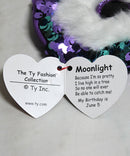 Ty Fashion - Moonlight the Owl, Glitter Eyes, Wristlet Purse