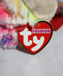 Ty Fashion - Rainbow the Poodle, Glitter Eyes, Backpack