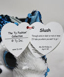 Ty Fashion- Slush the Husky Dog, Glitter Eyes, Wristlet Purse