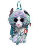 Ty Fashion - Whimsy the Cat, Glitter Eyes, Flippables Sequin Backpack