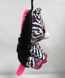 Ty Fashion - Zoey the Zebra, Glitter Eyes, Flippables Sequin Backpack