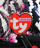 Ty Fashion - Zoey the Zebra, Glitter Eyes, Flippables Sequin Backpack