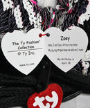 Ty Fashion - Zoey the Zebra, Glitter Eyes, Flippables Sequin Backpack