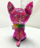 Ty Flippables Sequin Plush - Charmed the Valentine's Day Dog, Medium (11")