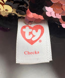 Ty Flippables Sequin Plush - Checks the Owl, Medium (9")