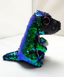 Ty Flippables Sequin Plush - Crunch the Blue Dinosaur