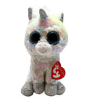 Ty Flippables Sequin Plush - Diamond the White Unicorn