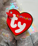 Ty Flippables Sequin Plush - Diamond the White Unicorn