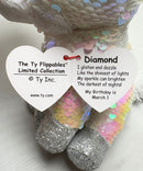 Ty Flippables Sequin Plush - Diamond the White Unicorn