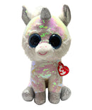 Ty Flippables Sequin Plush - Diamond the White Unicorn, Medium (10")