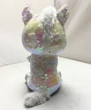 Ty Flippables Sequin Plush - Diamond the White Unicorn, Medium (10")